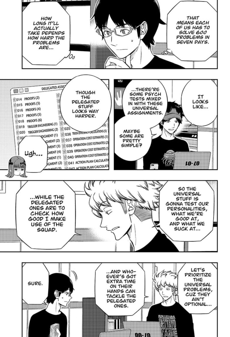 World Trigger Chapter 208 — page 11