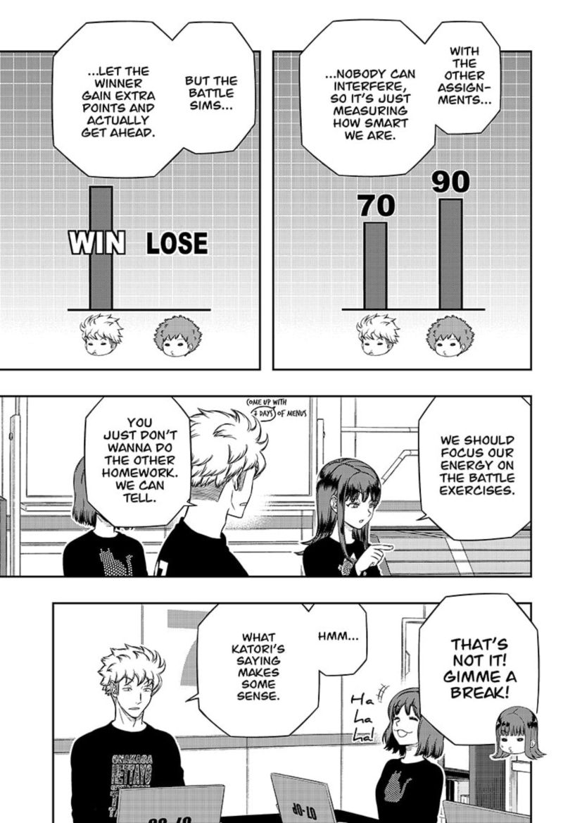 World Trigger Chapter 208 — page 15