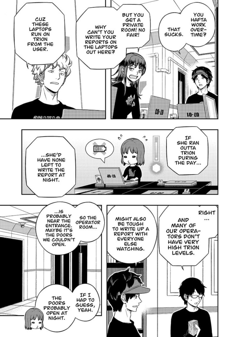 World Trigger Chapter 208 — page 17