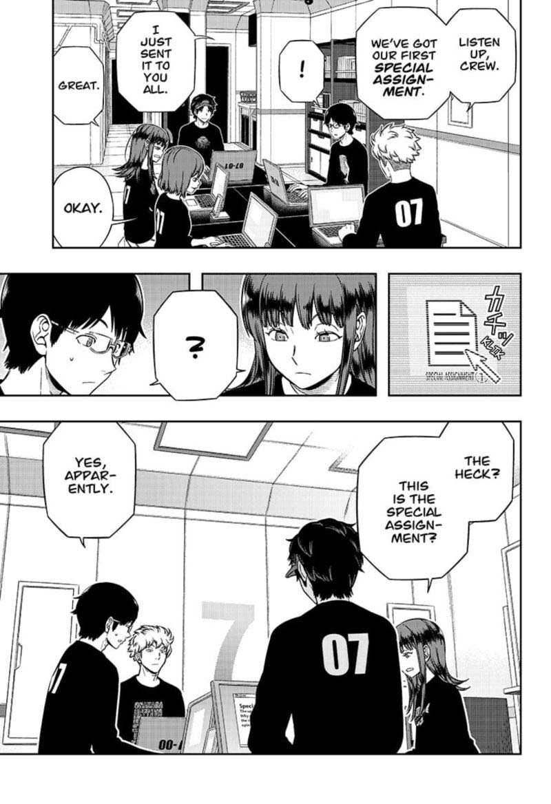World Trigger Chapter 208 — page 23