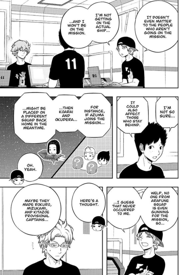 World Trigger Chapter 209 — page 7