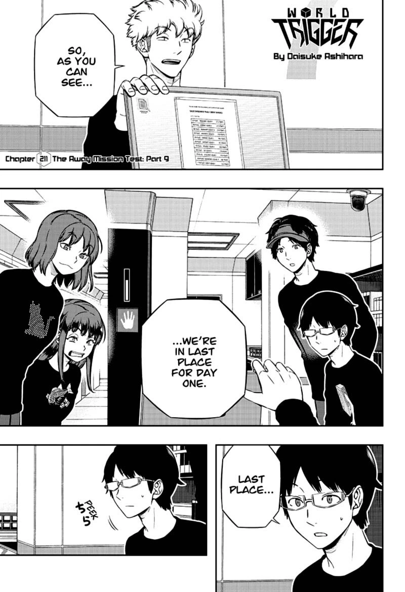 World Trigger Chapter 211 — page 1