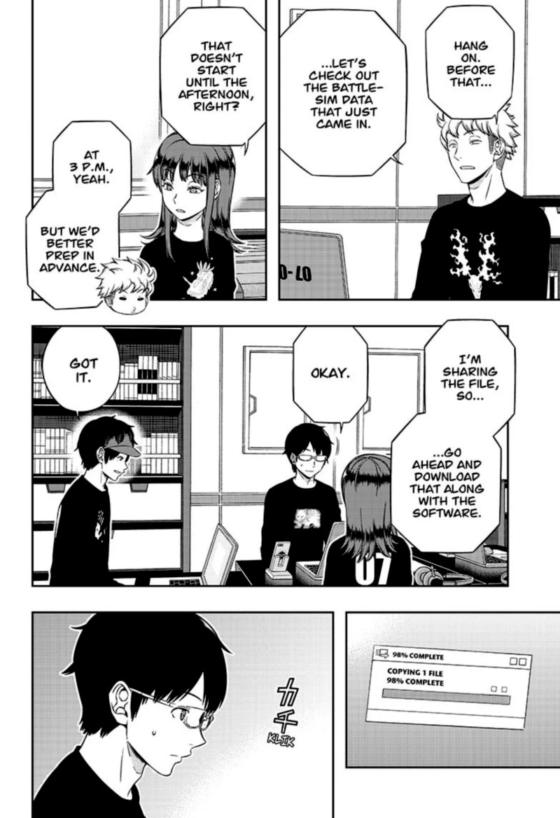 World Trigger Chapter 213 — page 16