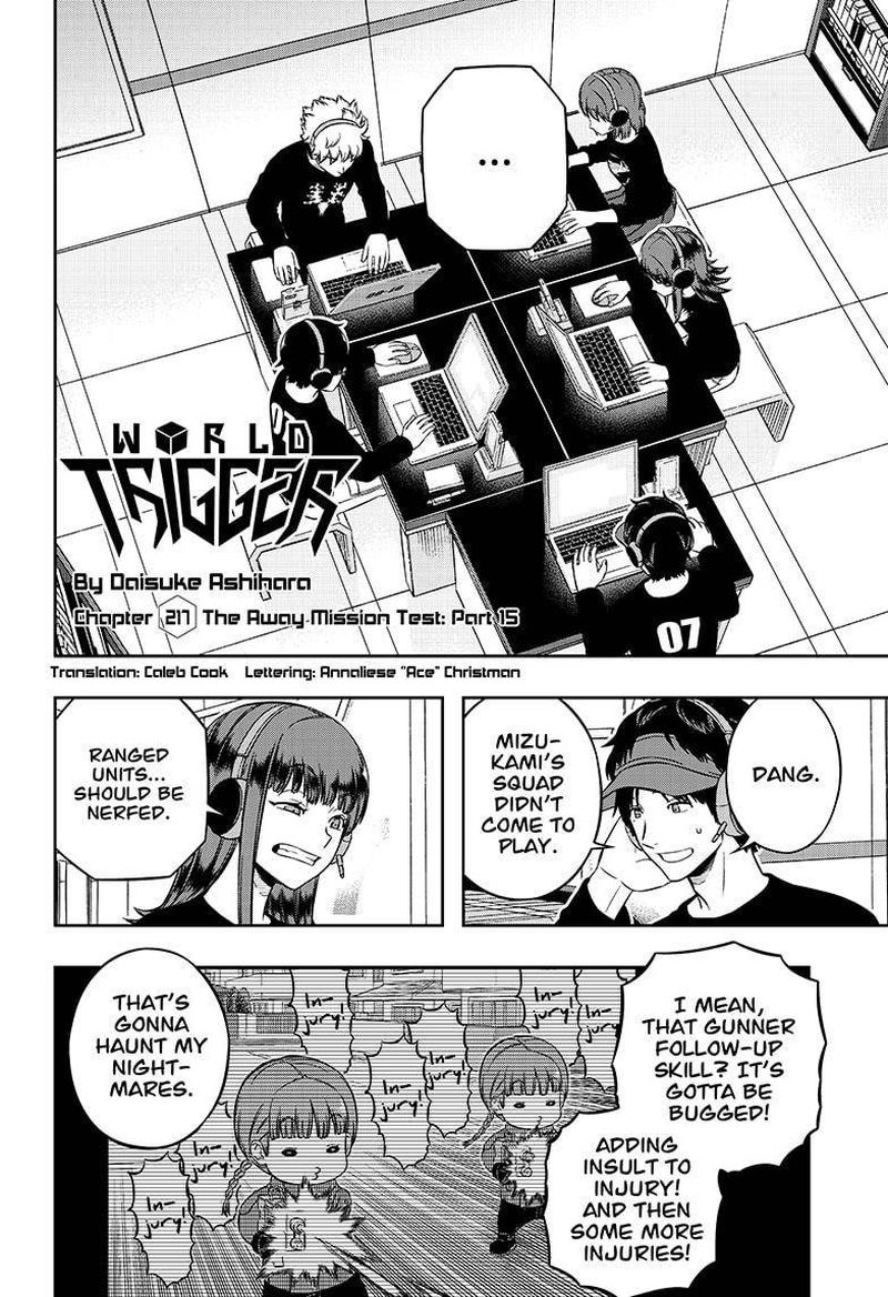 World Trigger Chapter 217 — page 2