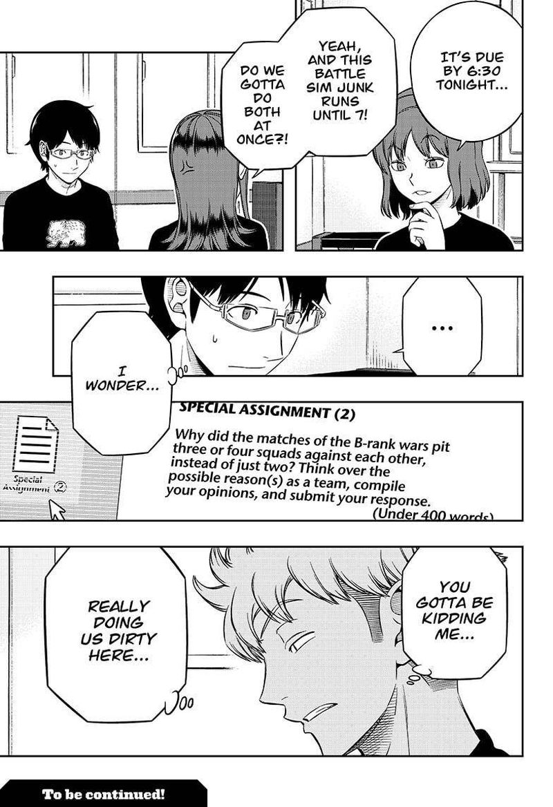 World Trigger Chapter 217 — page 17