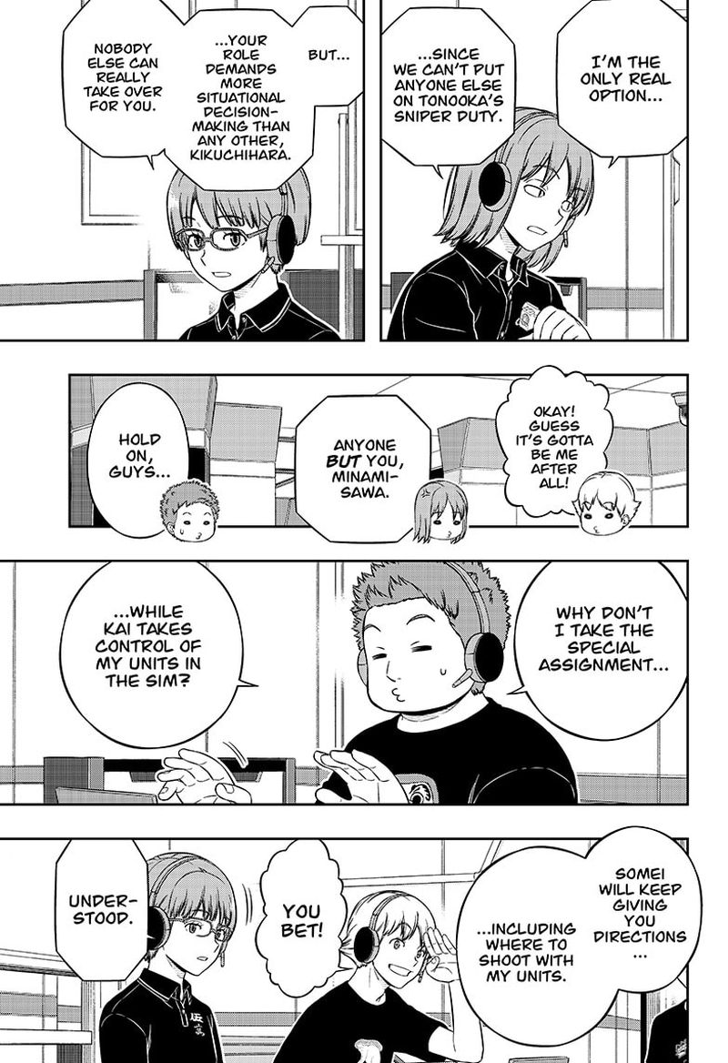 World Trigger Chapter 218 — page 13