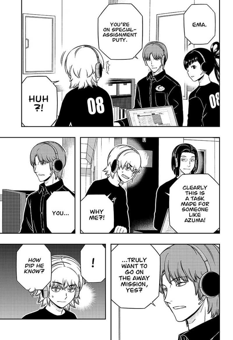 World Trigger Chapter 218 — page 17