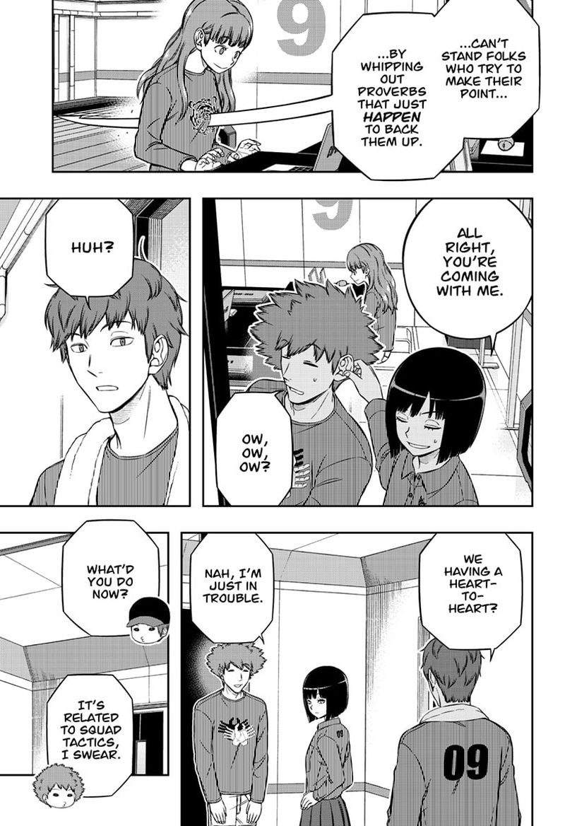 World Trigger Chapter 222 — page 7