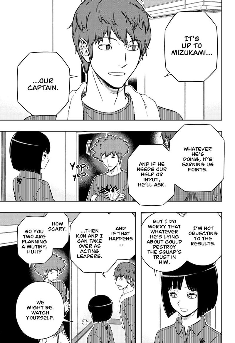 World Trigger Chapter 222 — page 9