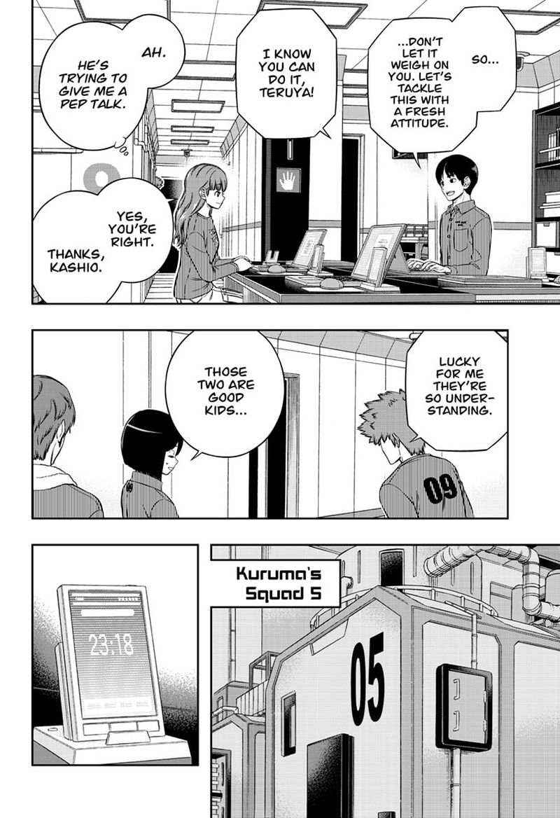 World Trigger Chapter 222 — page 12