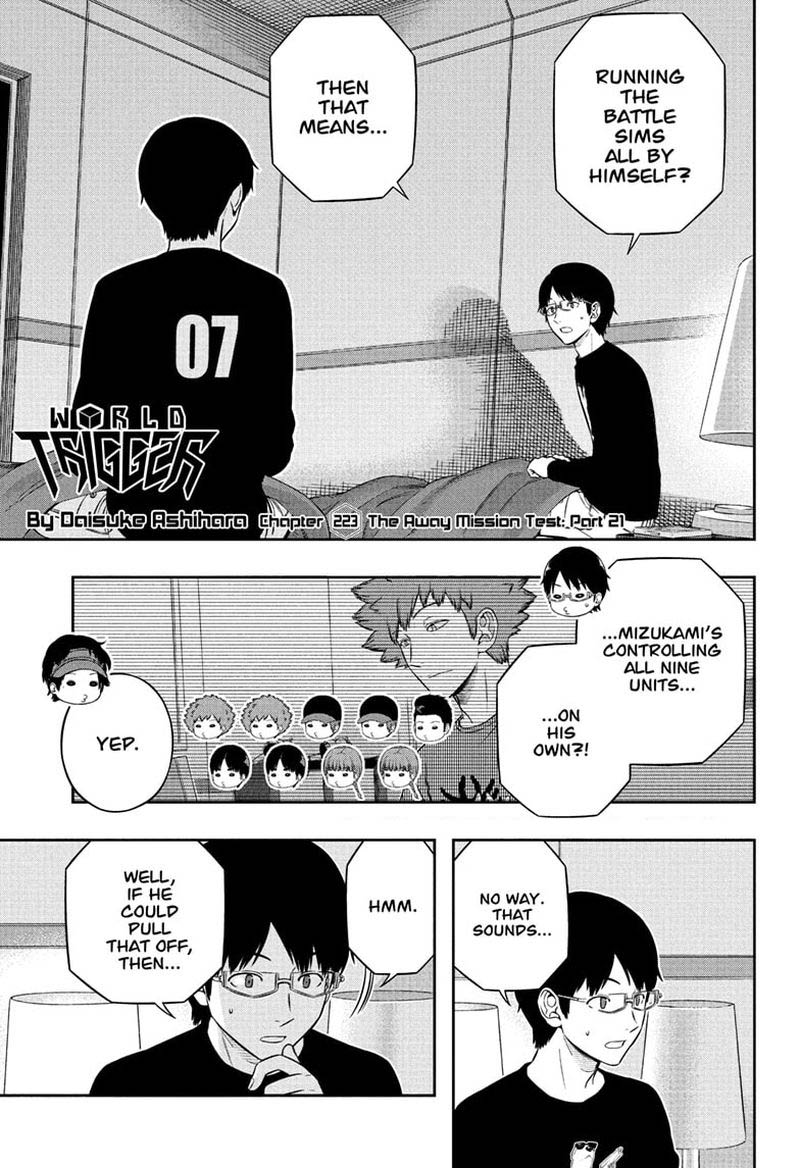 World Trigger Chapter 223 — page 1