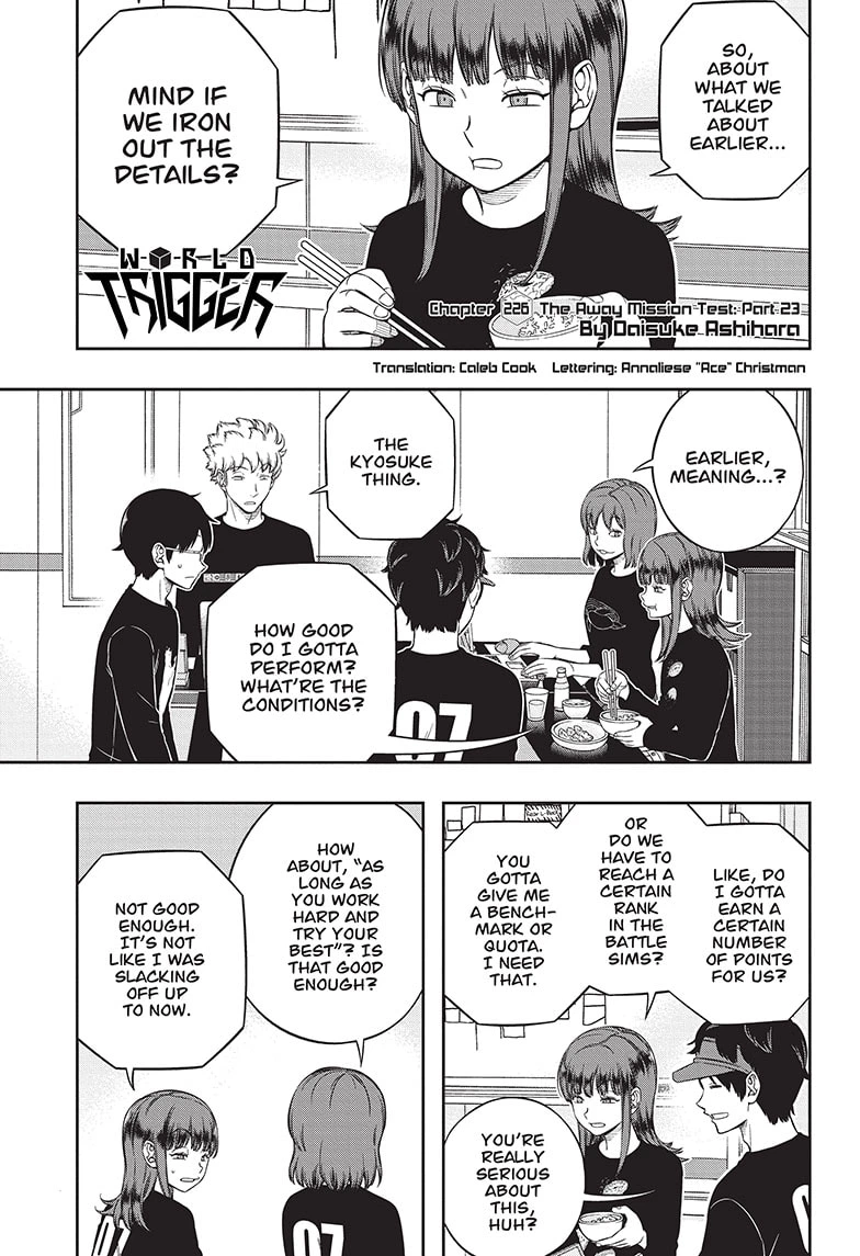 World Trigger Chapter 226 — page 1