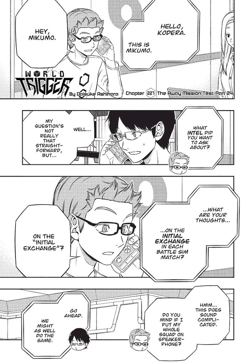 World Trigger Chapter 227 — page 1