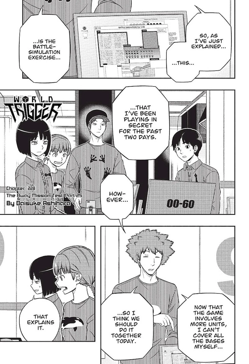 World Trigger Chapter 228 — page 1