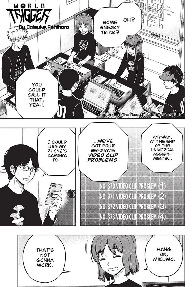 World Trigger Chapter 229 — page 1