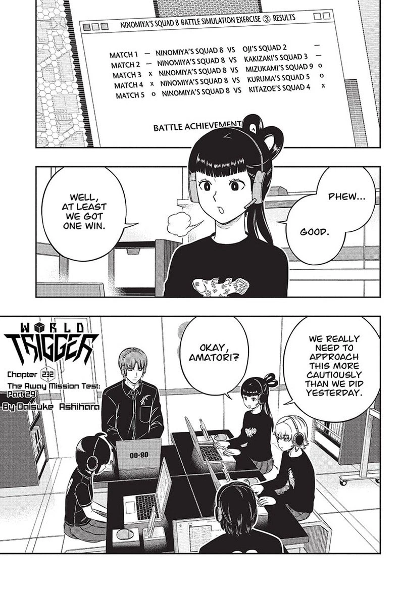 World Trigger Chapter 232 — page 1