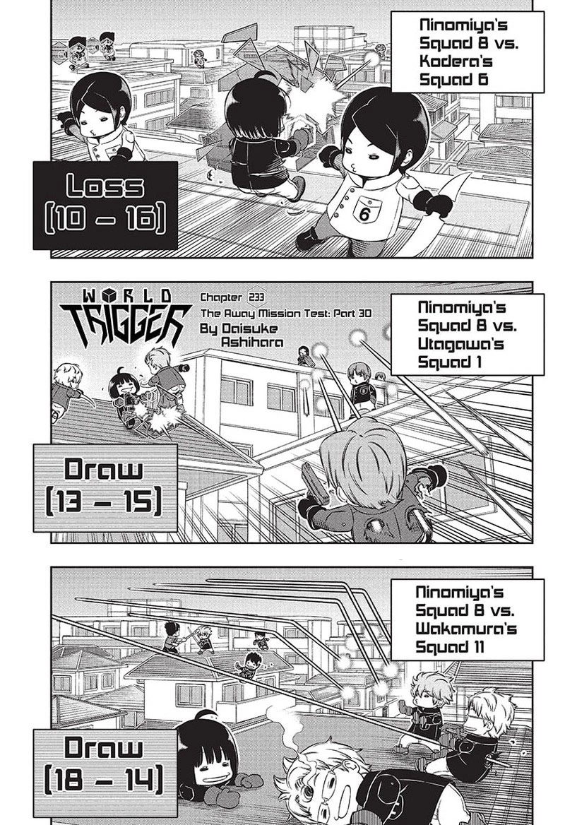 World Trigger Chapter 233 — page 1