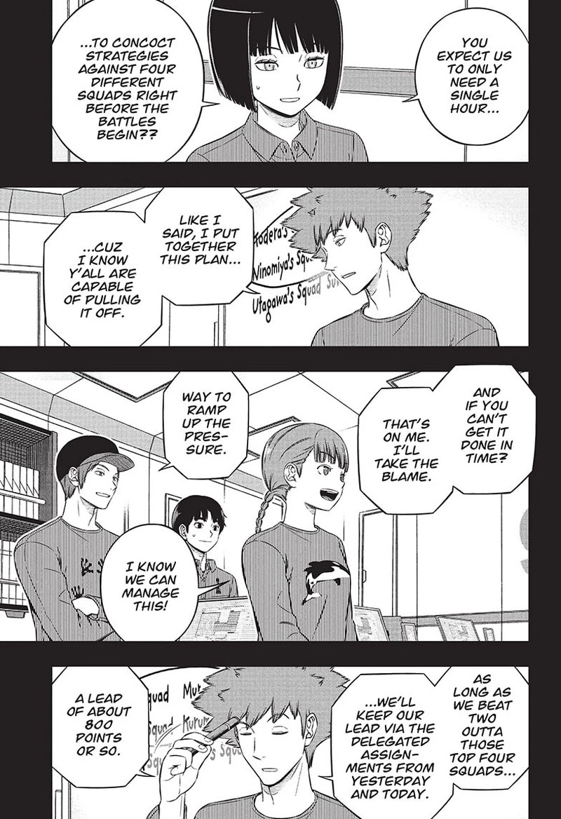 World Trigger Chapter 234 — page 7