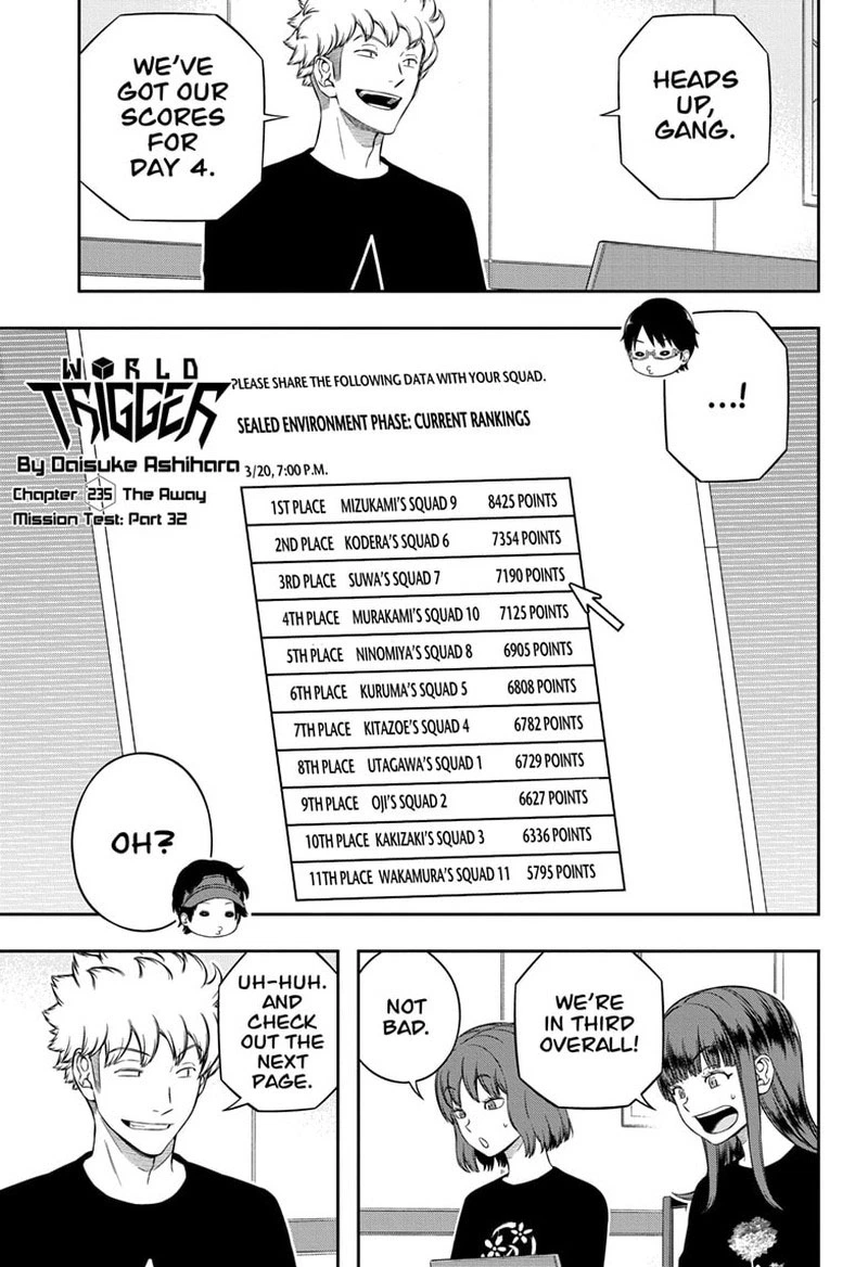World Trigger Chapter 235 — page 1