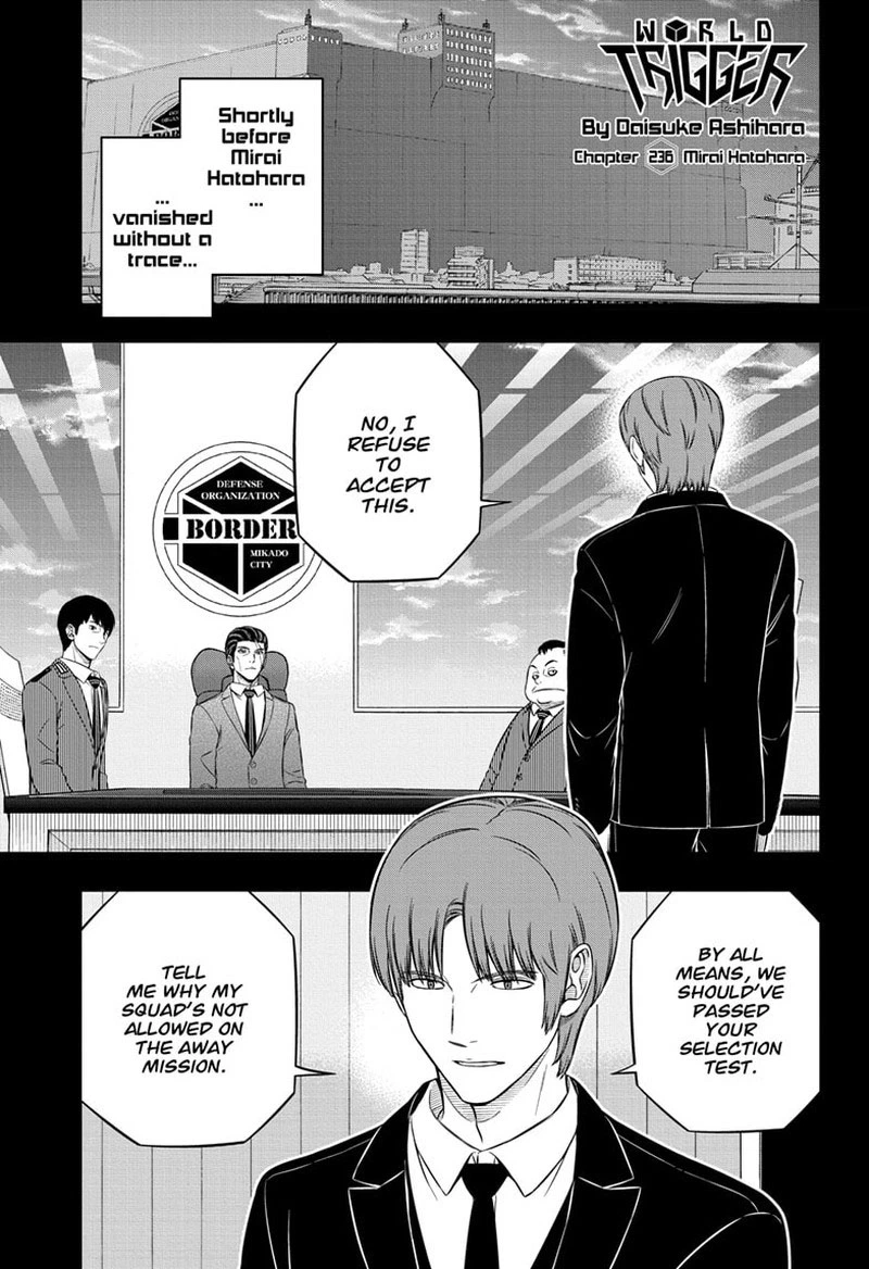 World Trigger Chapter 236 — page 1