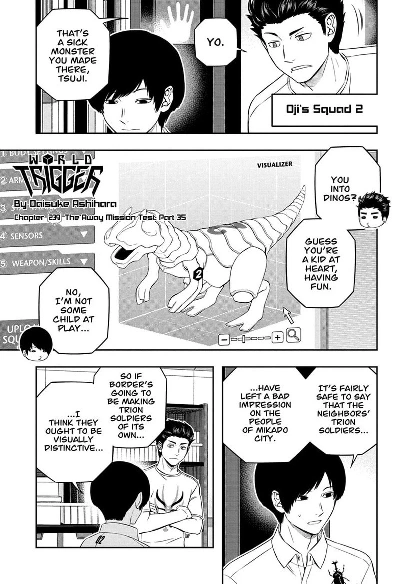 World Trigger Chapter 239 — page 1