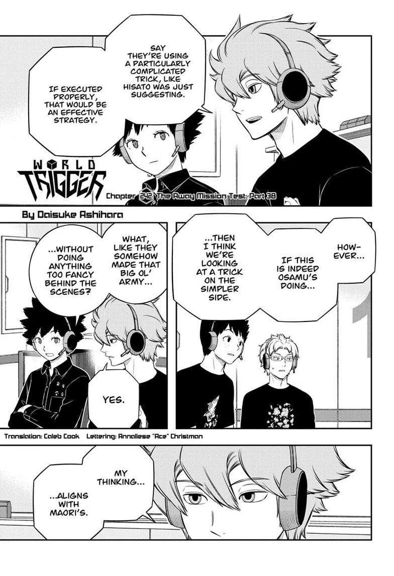 World Trigger Chapter 242 — page 1