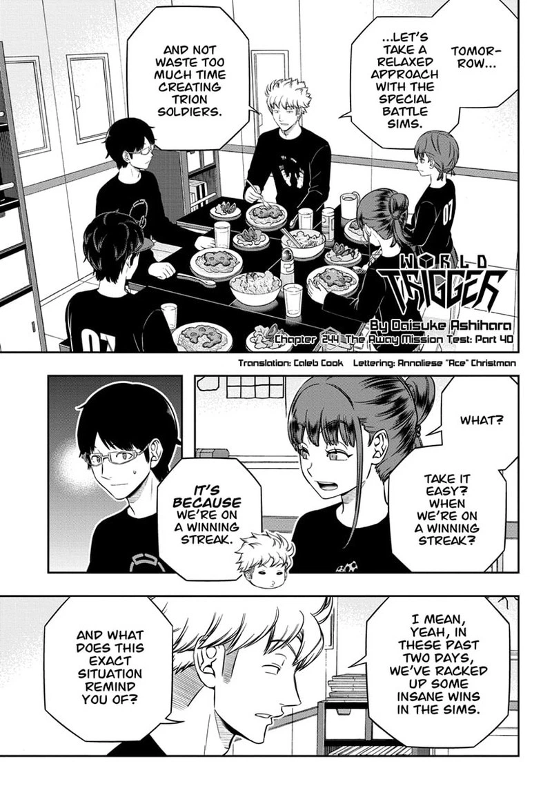 World Trigger Chapter 244 — page 1