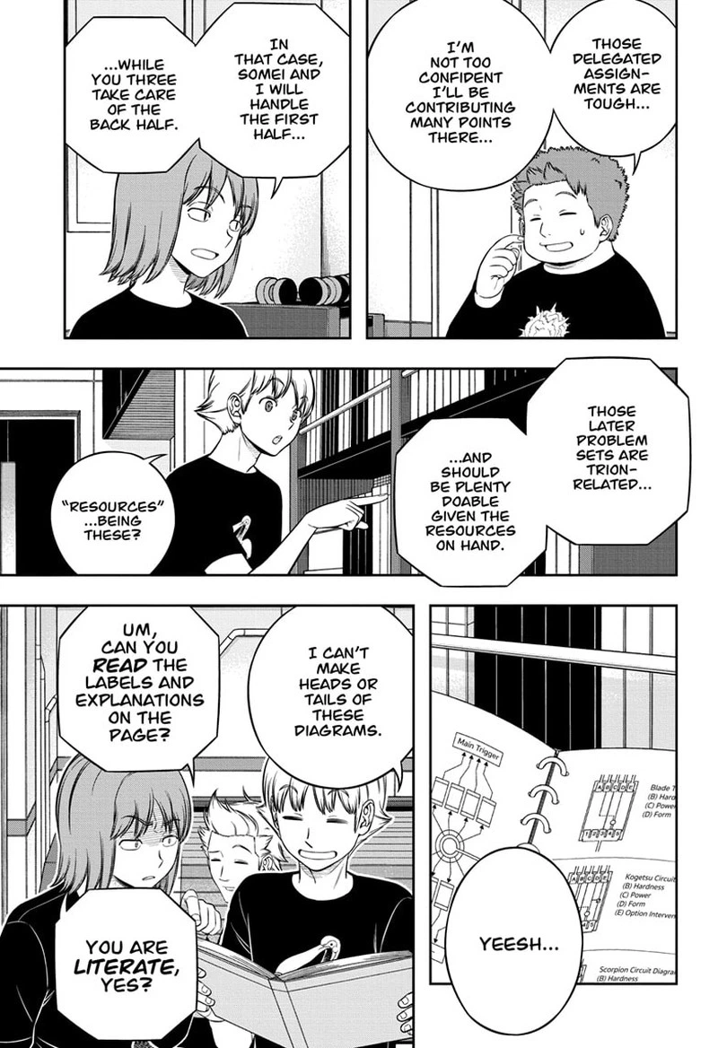 World Trigger Chapter 244 — page 21