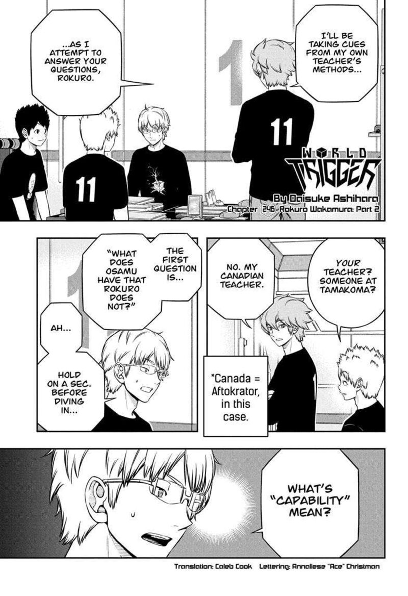 World Trigger Chapter 246 — page 1