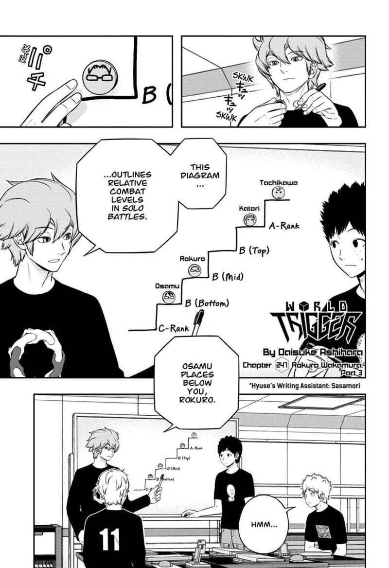 World Trigger Chapter 247 — page 1