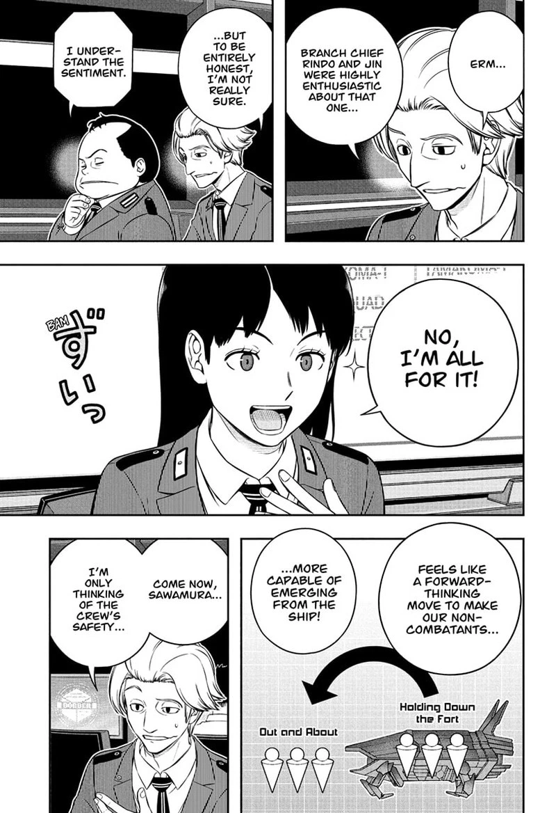 World Trigger Chapter 249 — page 19