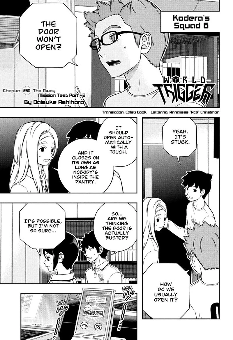 World Trigger Chapter 250 — page 1