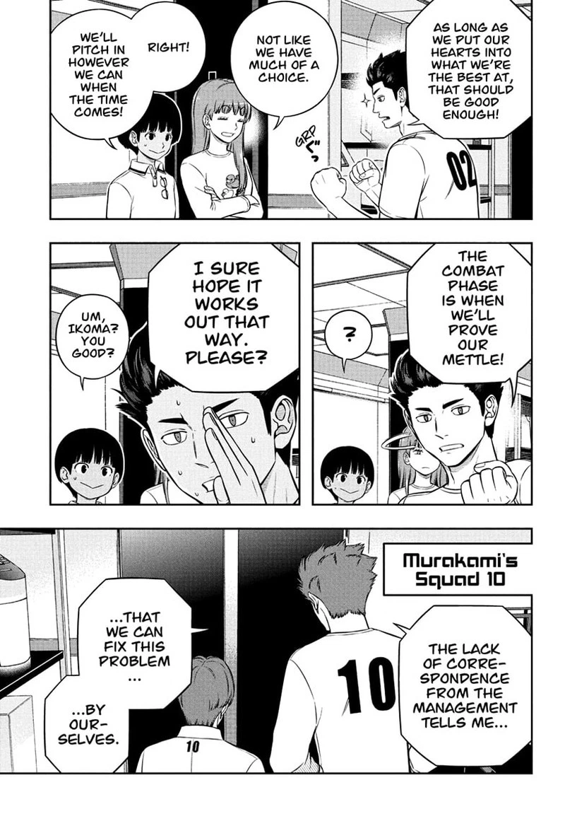 World Trigger Chapter 250 — page 9