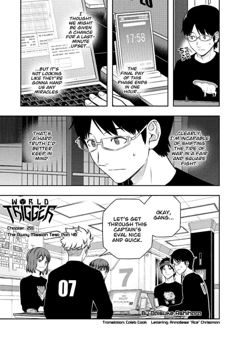 World Trigger Chapter 255 — page 1