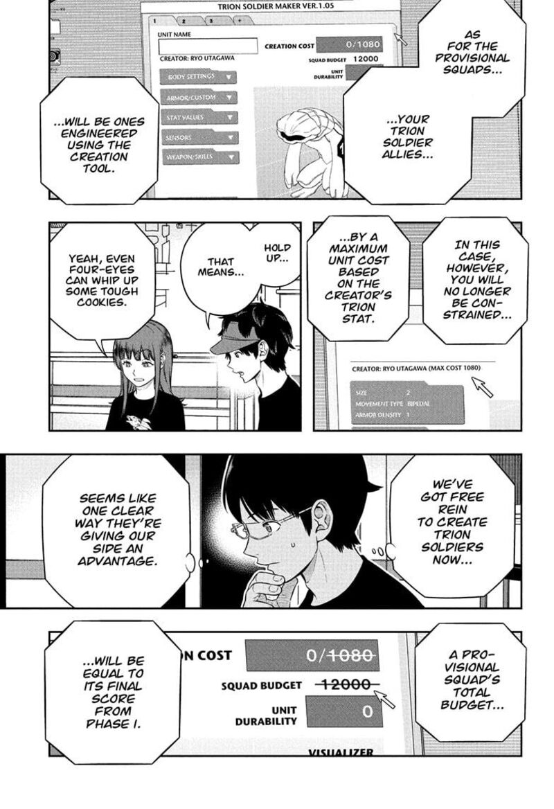 World Trigger Chapter 256 — page 15