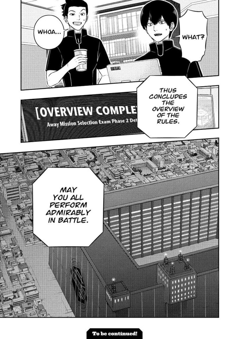 World Trigger Chapter 256 — page 21