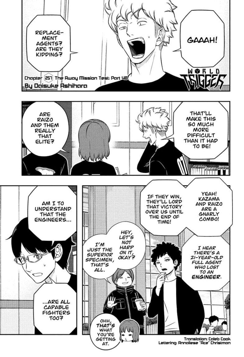 World Trigger Chapter 257 — page 1