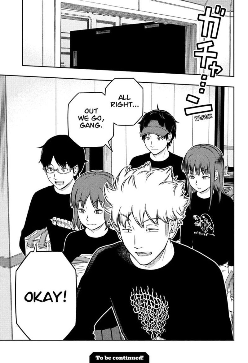 World Trigger Chapter 257 — page 35