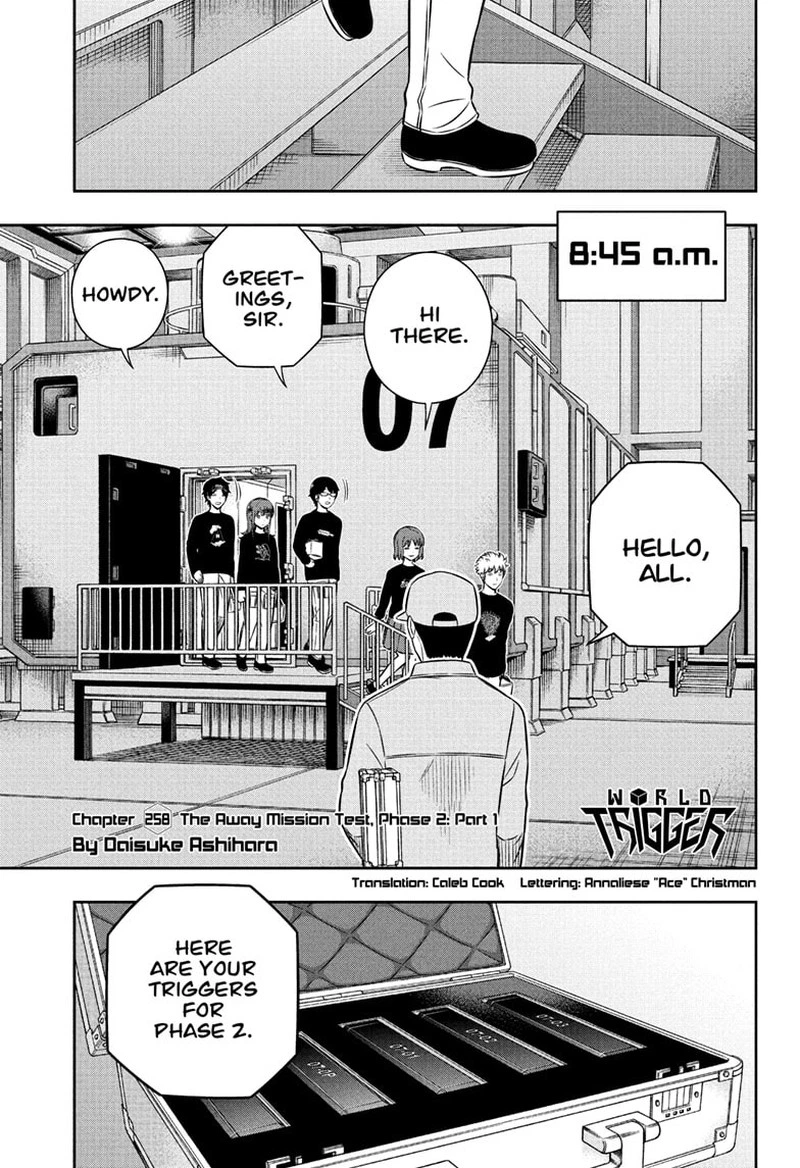 World Trigger Chapter 258 — page 1