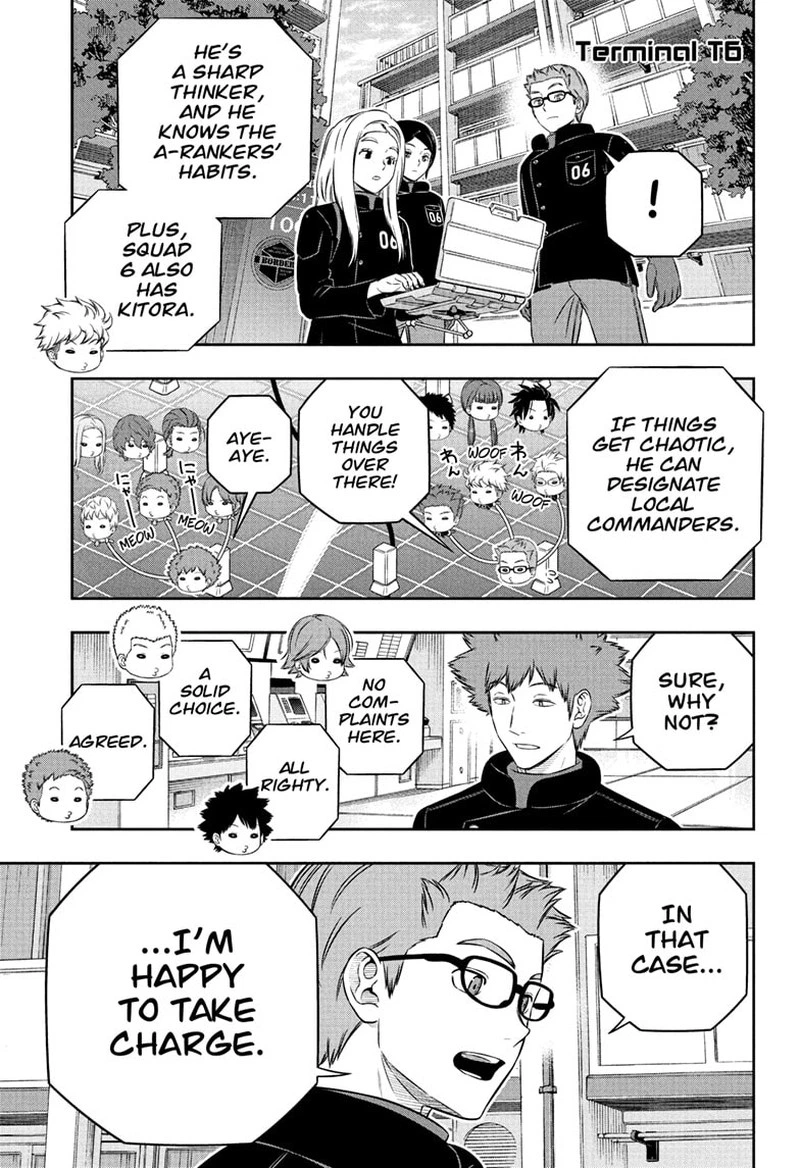World Trigger Chapter 258 — page 13