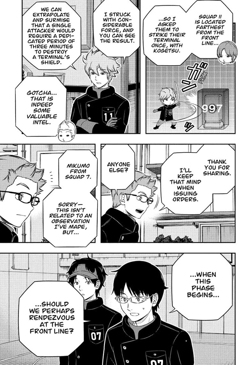 World Trigger Chapter 258 — page 15