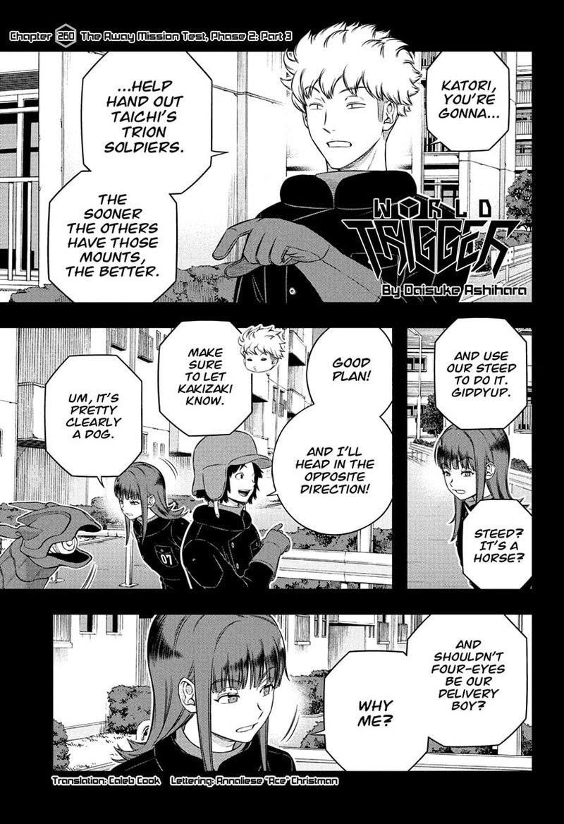 World Trigger Chapter 260 — page 1