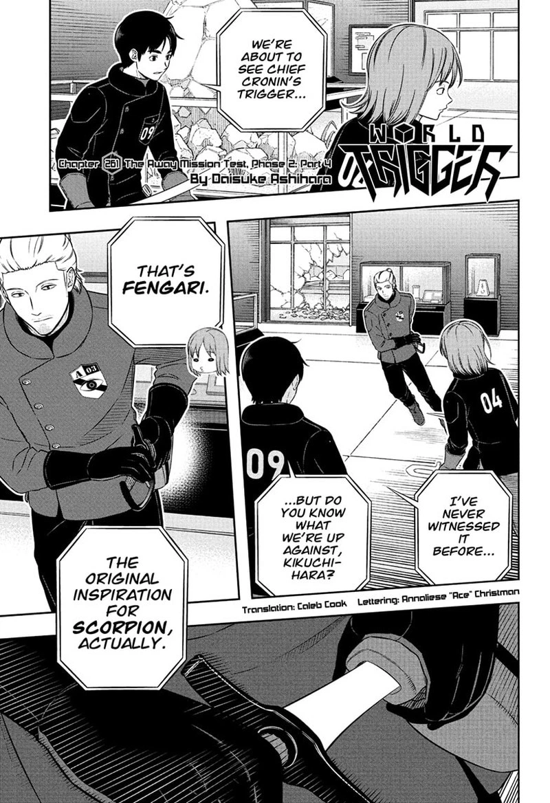 World Trigger Chapter 261 — page 1