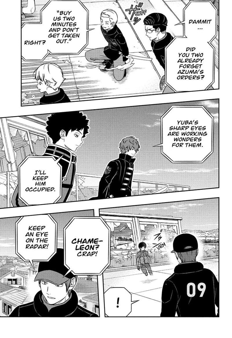 World Trigger Chapter 261 — page 9