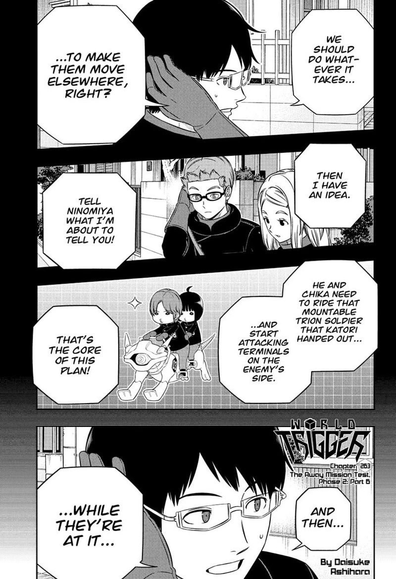 World Trigger Chapter 263 — page 1